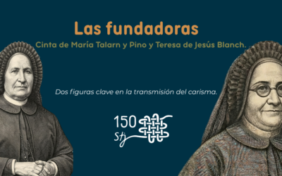Cinta de María Talarn y Pino e Teresa de Jesús Blanch: duas figuras-chave na transmissão do carisma.